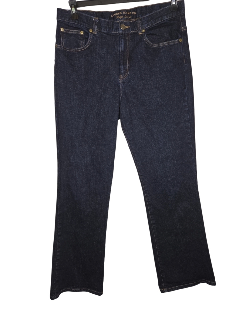 Lauren Jeans Co Ralph Lauren Classic Bootcut Dark Wash Denim Jeans Size 12